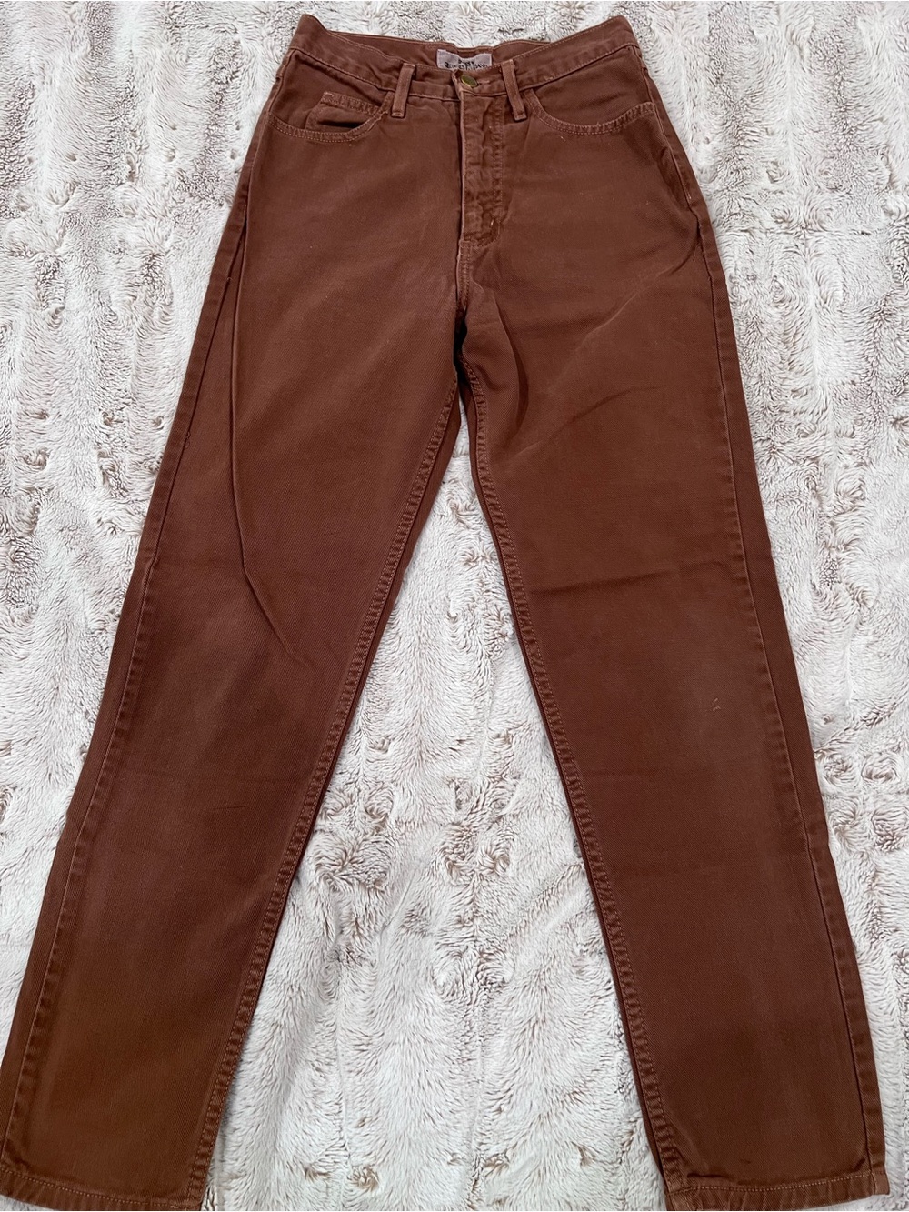 Vintage Guess by George’s Marciano Brown High-Waist Denim Jeans